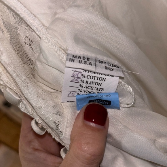 Liancarlo Wedding Dress 10 Ivory White Flowers - Picture 10 of 10